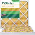 Filterbuy HVAC Pleated 20x20x1 Filters (3-Pack) MERV AC Air Furnace 11