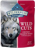 Dog Trail Wild in Buffalo 9 Soft oz Cuts [Dog oz) And x Salmon Gravy 3 Toppers (3 Blue Treats, Paste Wilderness Supplies]