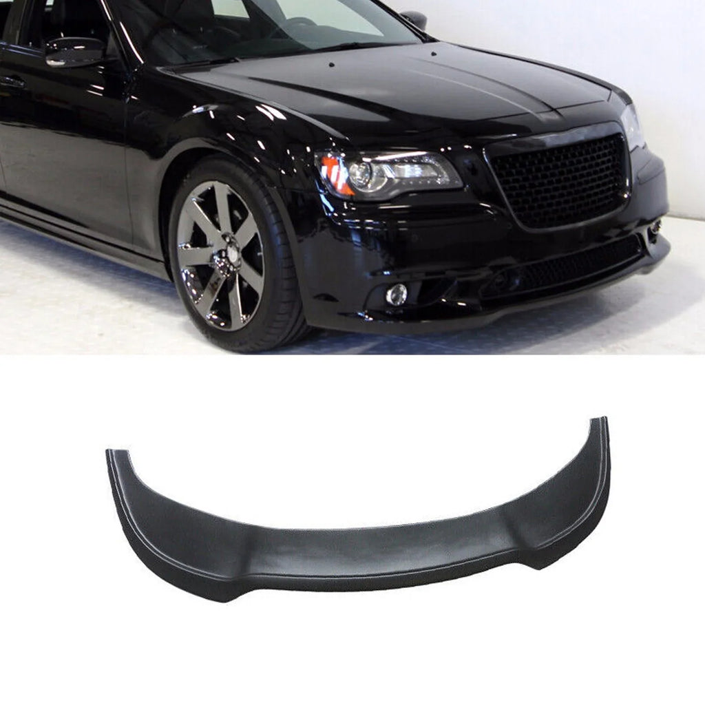 Bumper Sedan Matte Front Chrysler NINTE Lower 300 2015-2022 Black Lip for SRT