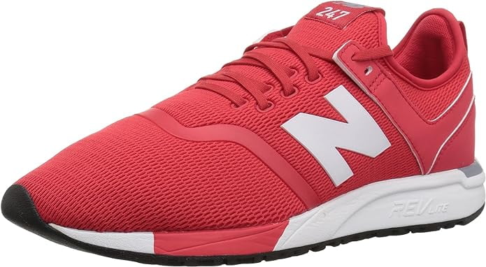Sneakers, M11.5/W13, Mens Balance 247 Red/White Decon New V1