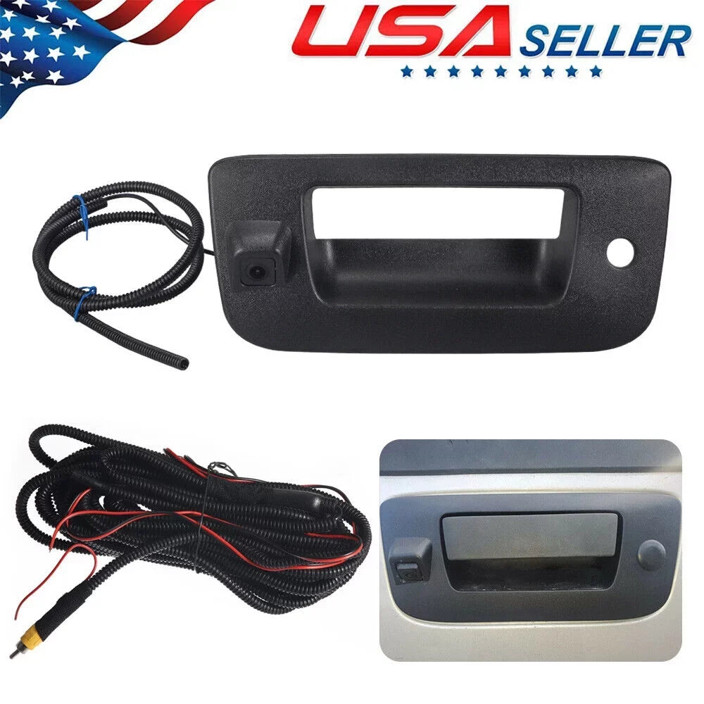 Handle Sierra Camera View Tailgate 07-13 Rear Backup Onemayship Chevy Silverado/GMC For