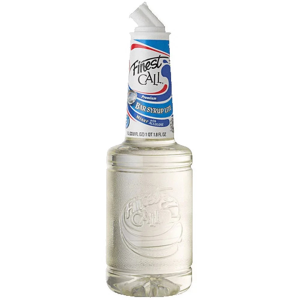 with Sweetened Lite Finest - / Allulose Simple Syrup 1 Liter Bar Premium Call