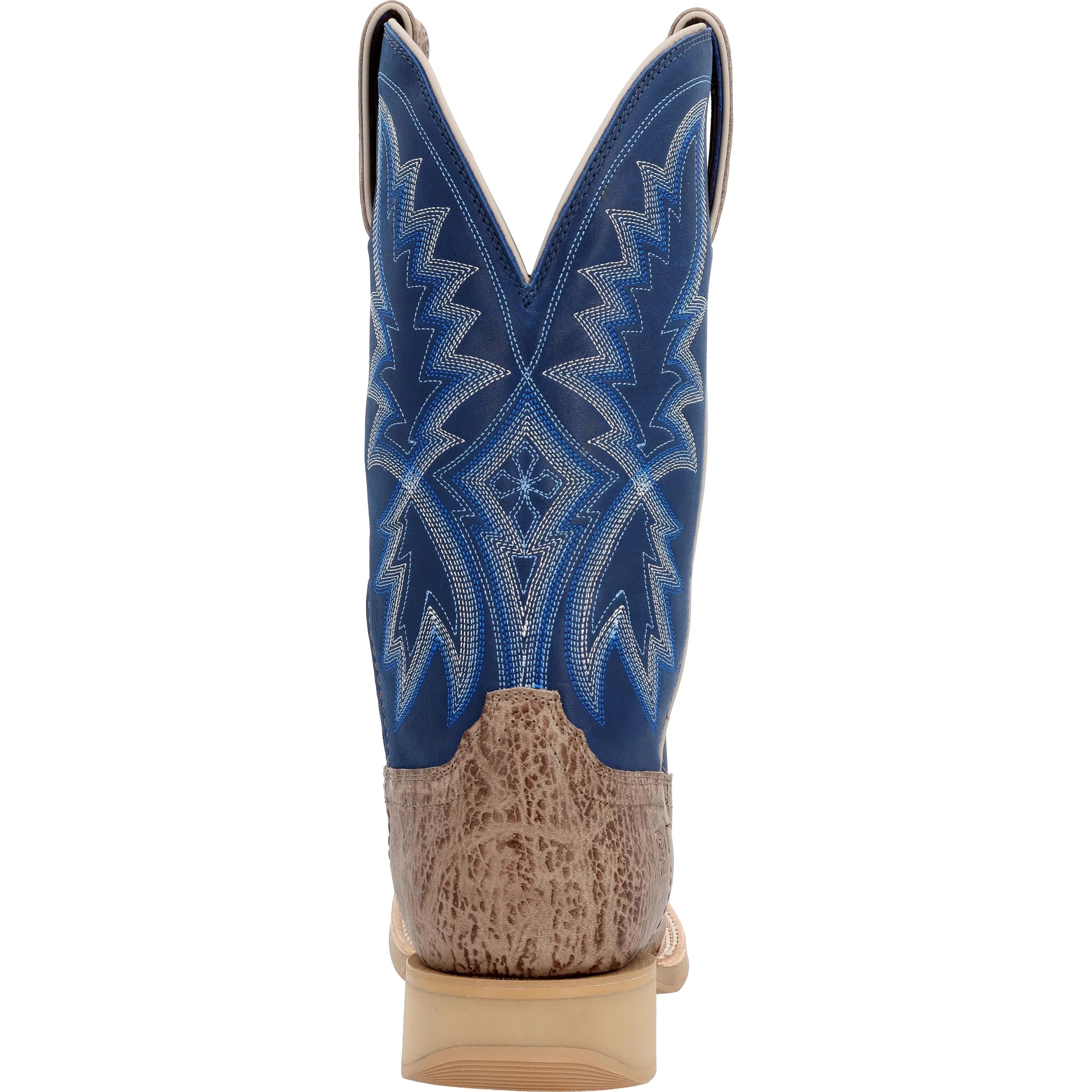 Grey Durango® Denim Western Boot & Pro Rebel Blue Weathered Lite™ 7.5(W) dimension