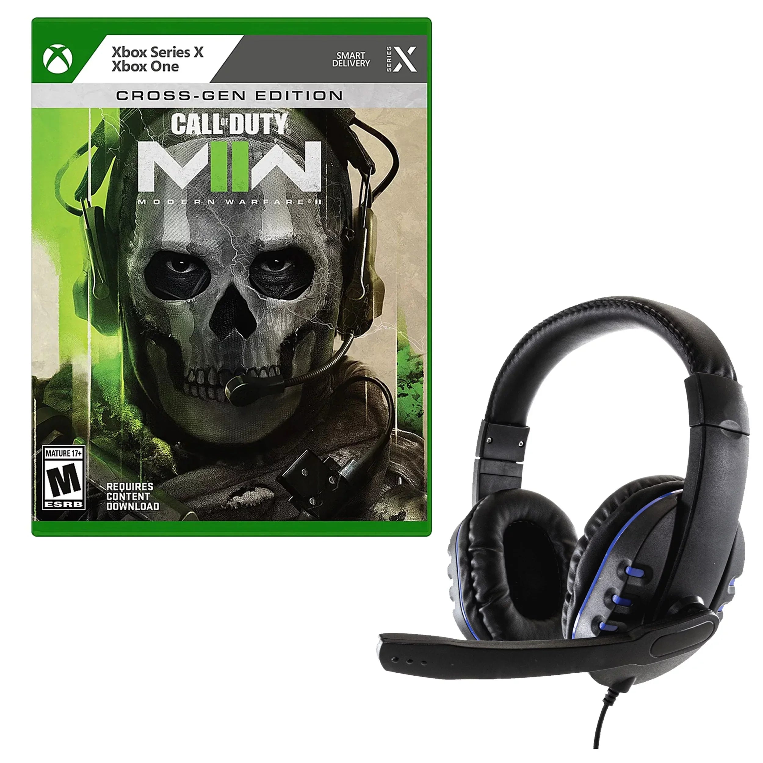 X II Warfare Series Modern Headset Universal COD and