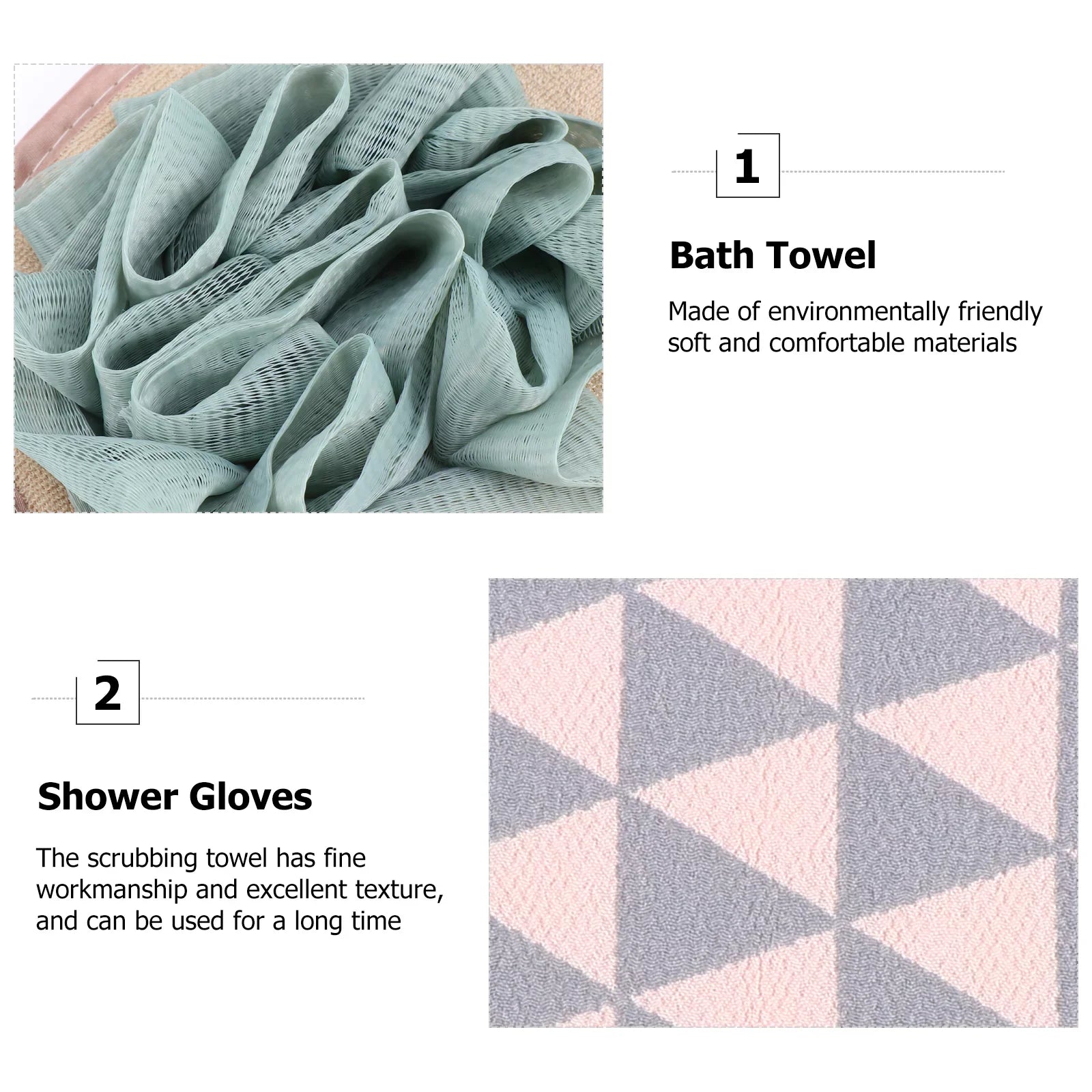 Mitts Skin Shower Gloves Mens Loofa Exfoliating Korean Lofa Cloth Glove Men Stick Loofah Exfoliator Body Washing