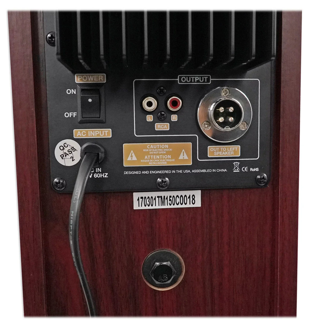 System Theater Tower SK8000 LG Speaker w/Sub For Television Home TV-Wood