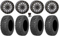 Maverick Commander Wheels Trail Gunmetal Renegade 15" 3 Defender 2.0 Outlander Saw Can-Am SB-6 System Tires 32" (4+3)