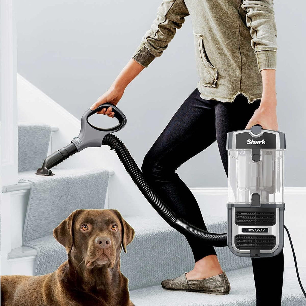Box Brushroll Filter Cleaning Lift-Away Self UV725 Vacuum Shark Navigator HEPA Open Gray