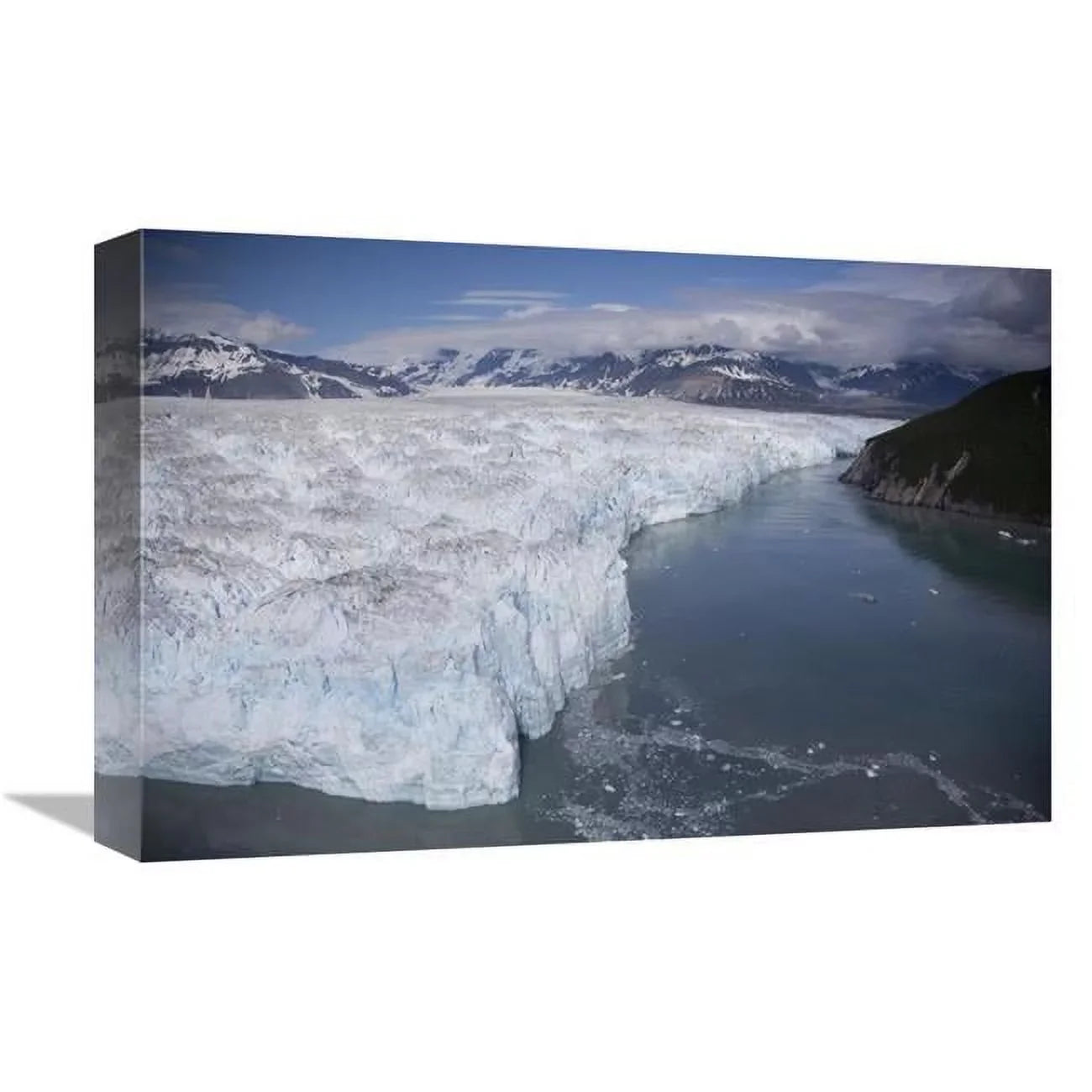 Hubbard Point, in. Breiter Park, Wrangell-St. 18 x Print National 12 Art Matthias Encroaching on Alaska - Glacier Gilbert Elias