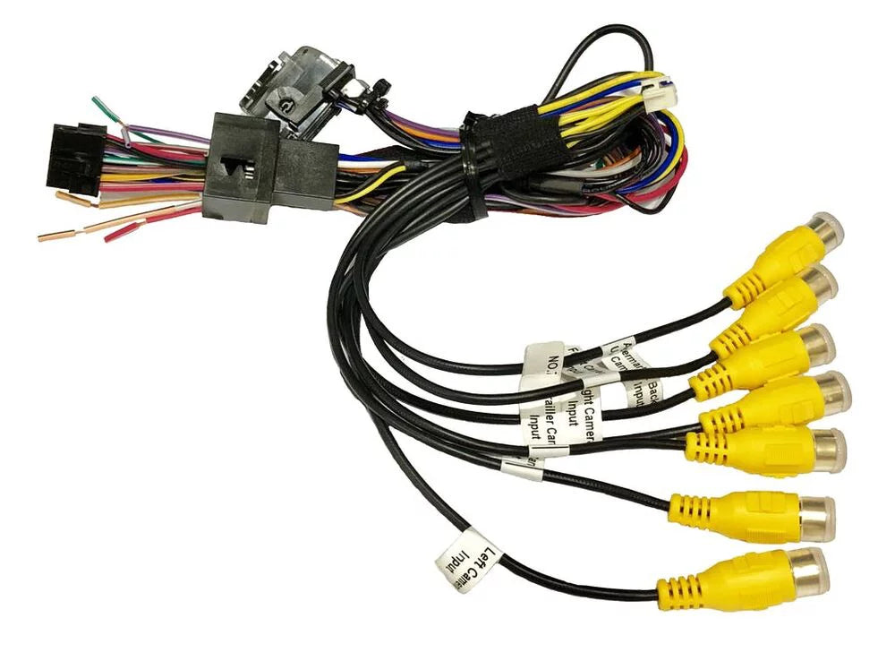 Mounted Cameras for Crux 4” Screen F150 with Integration Full Mirror with RFM-FD4 Interface Multi Side Color View