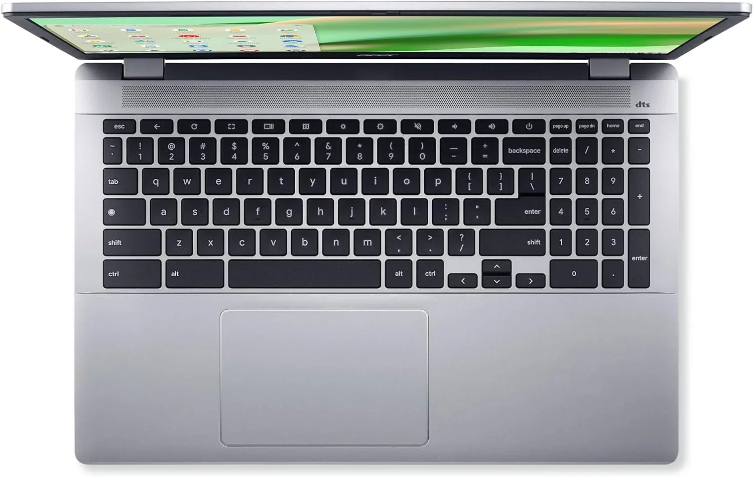 FHD Chrome Chromebook Accessories Laptop, Touchscreen Life, 64GB Wi-Fi, 315 15.6" 8GB Acer RAM, (4 + N100 Battery OS, Silver Core), eMMC, DDR5 Display, Quad-core Tigology Long