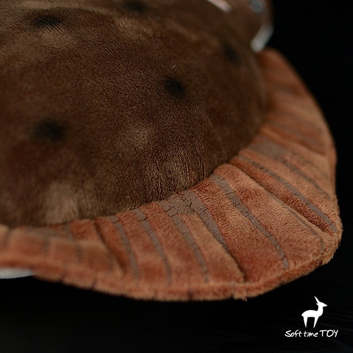 Gift Flounder Doll Kids Sea Animal Toy 40cm Brown Fish Soft Stuffed Ocean Plush