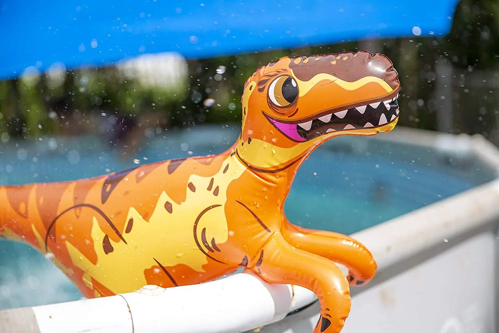 Dinosaur Dazmers With Dinosaur T-Rex Toys | Inflatable Pump Playset Set -