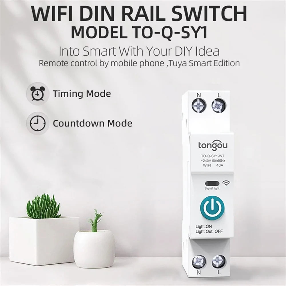 Breaker Remote Smart Control Switch Wireless Phone Switch Control Home Graffiti Remote WiFi Circuit Smart