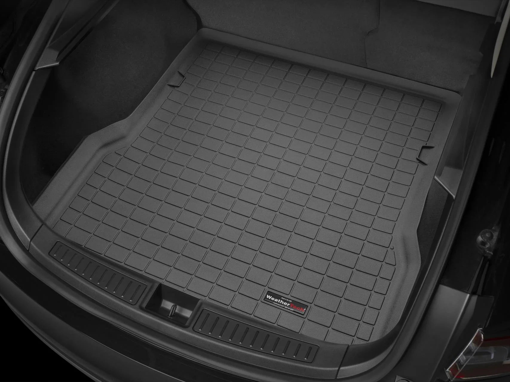 With WeatherTech Nissan - with Row Bumper Bumper Protector Tan 2nd Liner 2018-2024 Protector, with Behind Seating compatible Murano Trunk Cargo