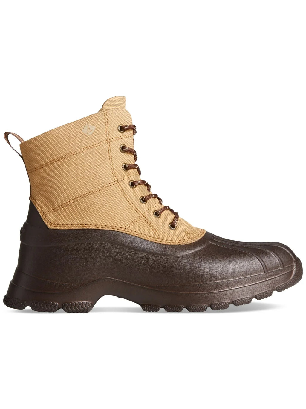 Round Duck Beige Toe SPERRY Mixed Mens Lace-Up Pull Media 7 Tab Boots Lightweight Waterproof Cushioned