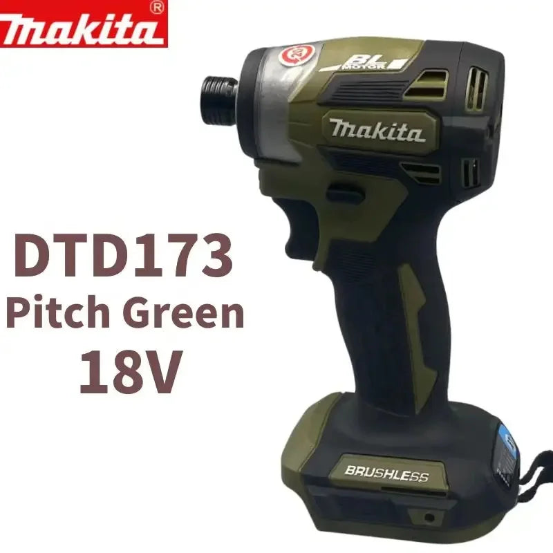 LXT (Tool DTD173 BL 18V Cordless Makita Drill Motor Brushless Driver Only)-Green Electric Impact