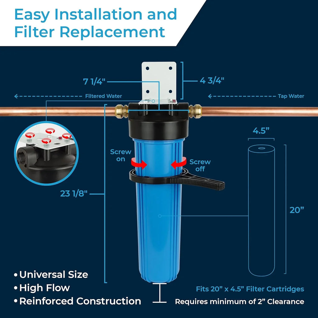 20 / Filter 150467/150235, NPT 20 Of 1" / liquid Housing X 4) 20X4.5/150233 / Inch 4.5/20" BB (Case
