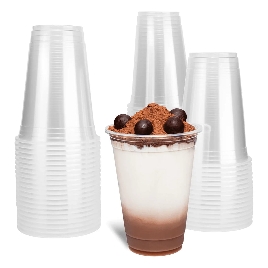 C1011 Modern U-RIM Pcs Karat cc Cups Translucent 2000 PP 16 oz (95mm), 500