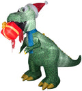 Airblown Ft. T-Rex Christmas Inflatable 7