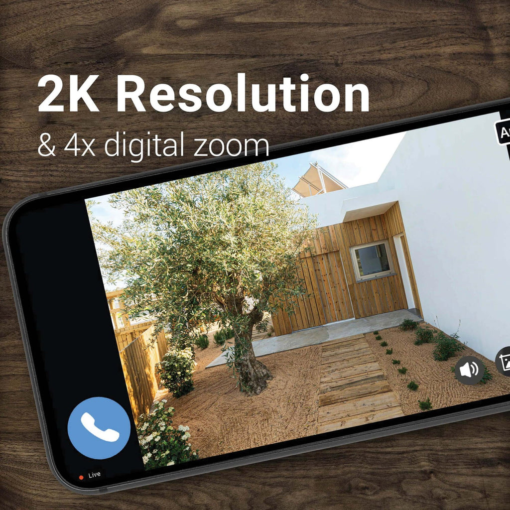 MP EX Pro 3.0 with Wi-Fi Security Camera DI4101 Spotlight exterior Pan-and-Tilt Bosma