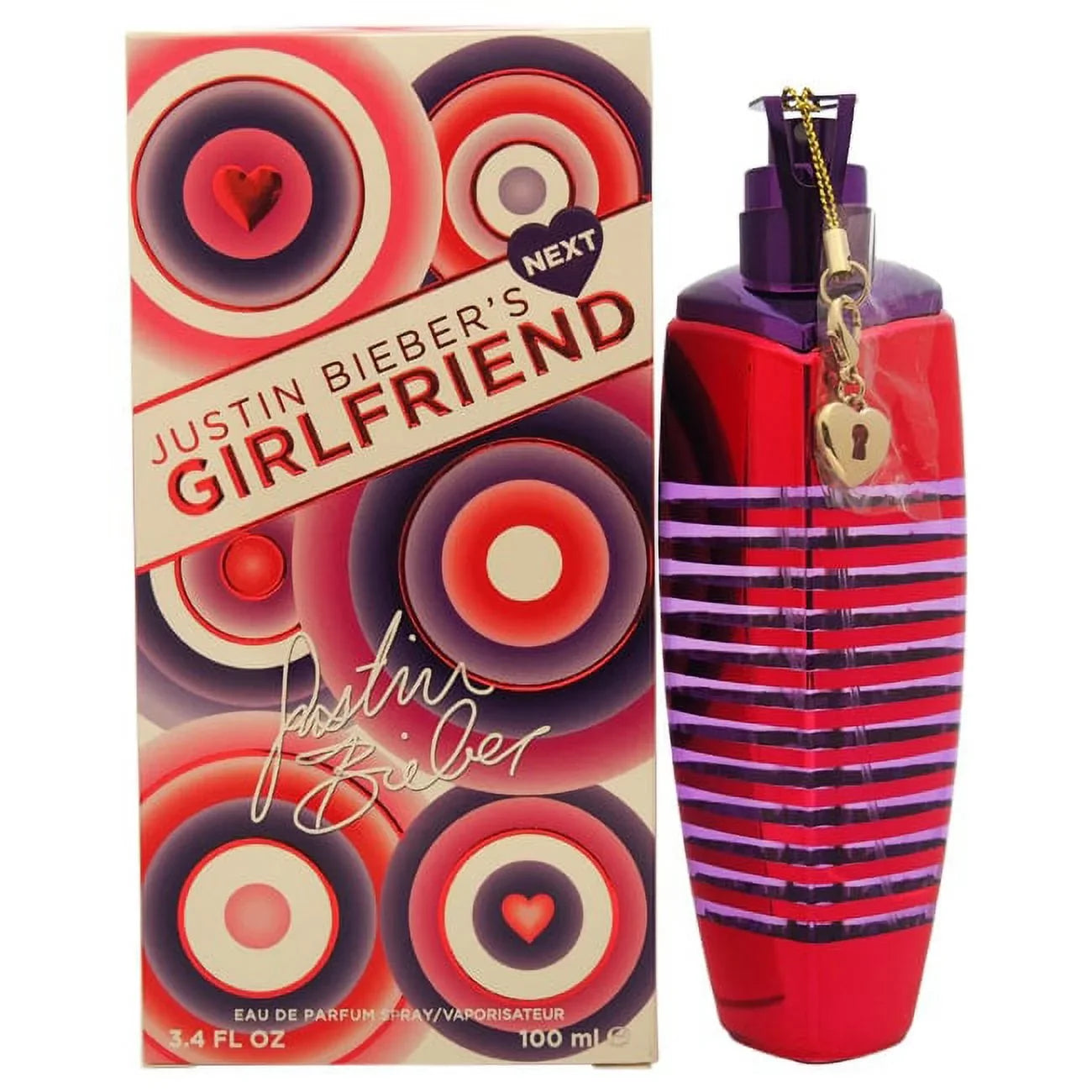 Oz Eau Girlfriend Justin Perfume Next Parfum, Women, 3.4 de Bieber for
