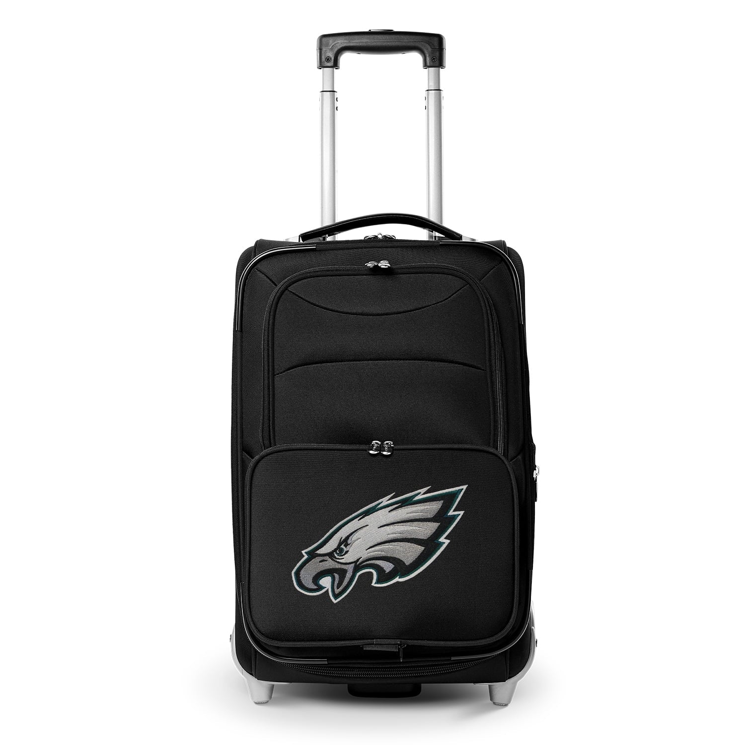Philadelphia Eagles 21" Carry-On Softside MOJO Rolling Black Suitcase