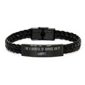 of Like Whippet Humans Pet Handful I Braided for My Cool and Present from Lovers, Whippet, Bracelet, Friends a Dog Leather Fun