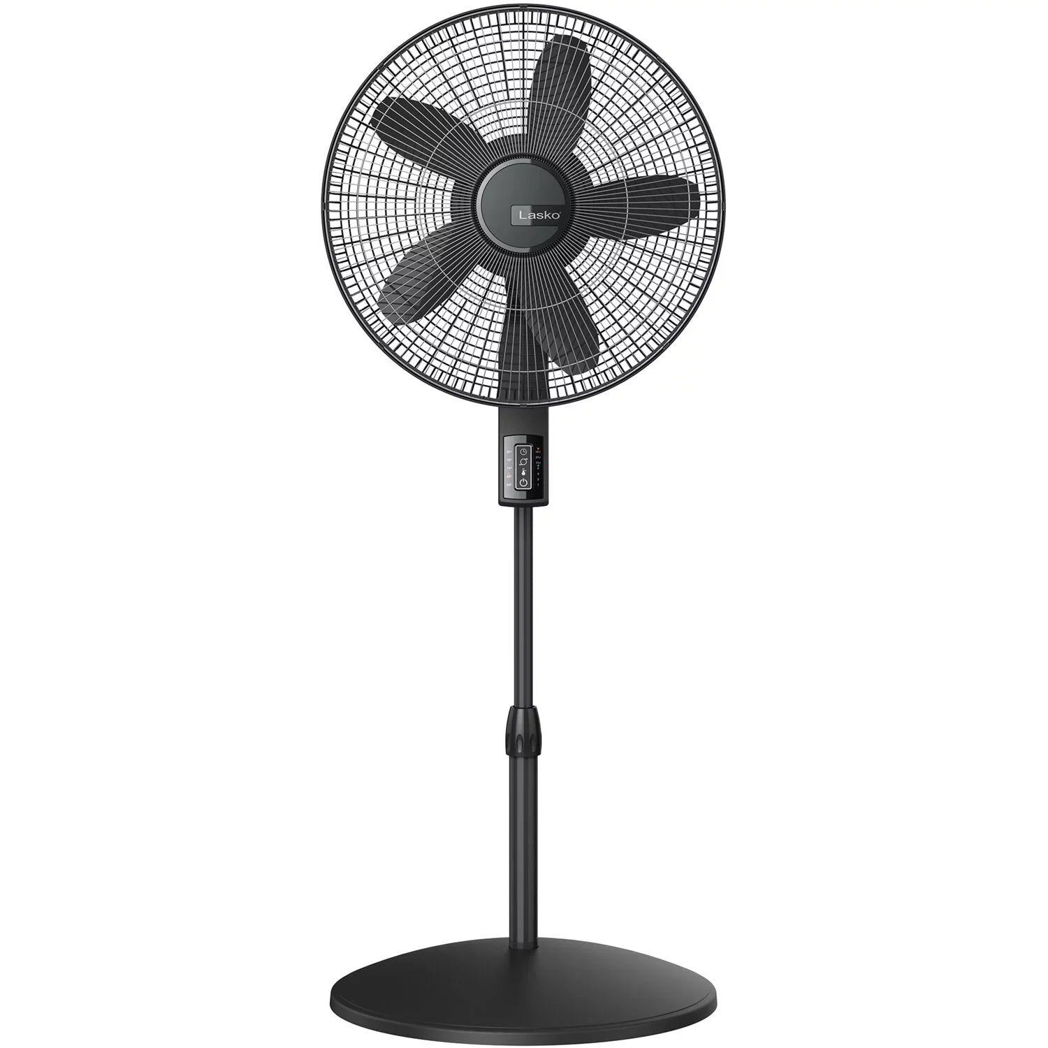 Pedestal Black with Elite Thermostat, Control Adjustable Fan Lasko Remote Blade and Quiet Collection