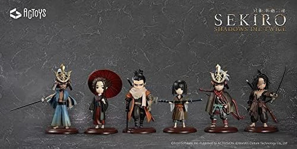 ACTOYS Twice inch 4.3 Version Sekiro Random Figure Q Shadows Die 1PC