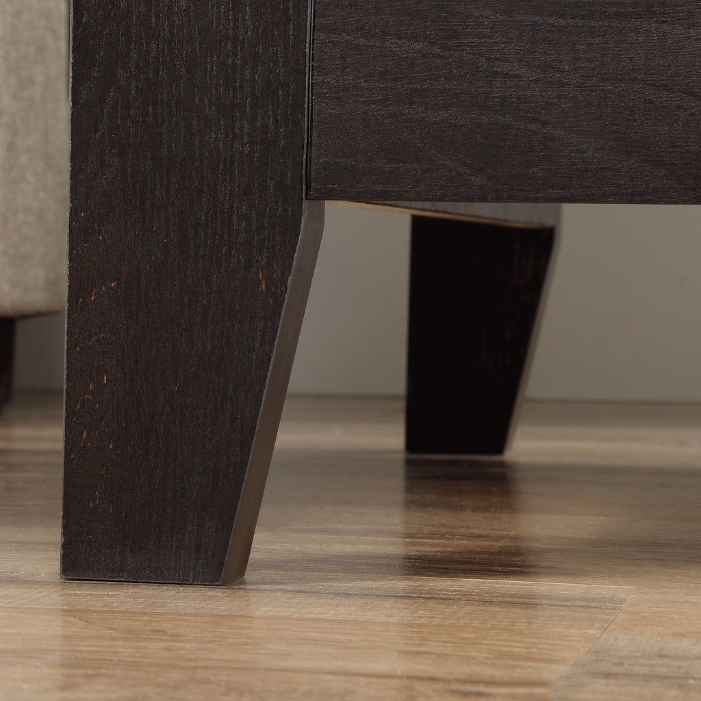 End Char Sauder Dakota Finish Table, Pass Pine