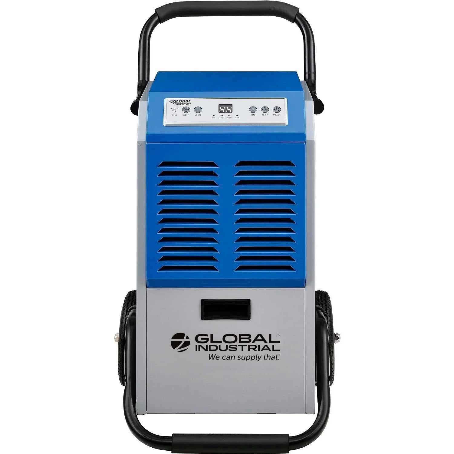 Dehumidifier Blue Industries Grey 246687 Heavy Pints Duty Per Commercial Day, Global 110 &