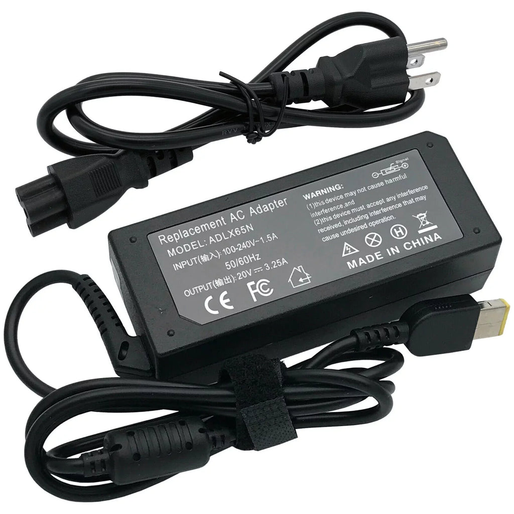 Charger Adapter AC 65W X240 For Cord Supply Lenovo ThinkPad X250 Power 3.25A 20V