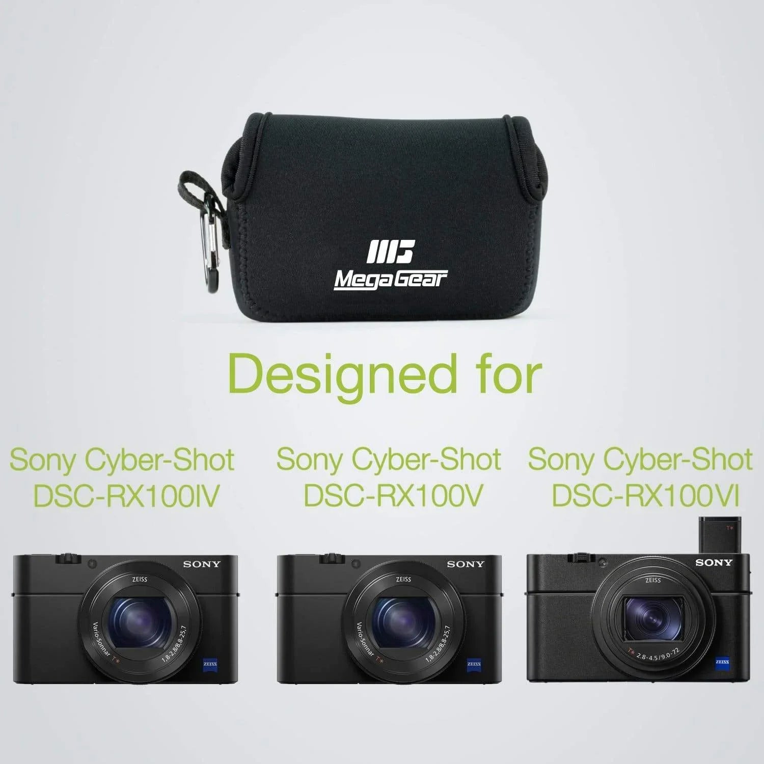 DSC-RX100 V, DSC-RX100 MegaGear Neoprene VII, Cyber-shot Camera II IV, VI, III, Case DSC-RX100 DSC-RX100 DSC-RX100 DSC-RX100