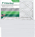 10x16x4 Pleated Filters AC (5-Pack) Filterbuy HVAC 8 Air MERV Furnace