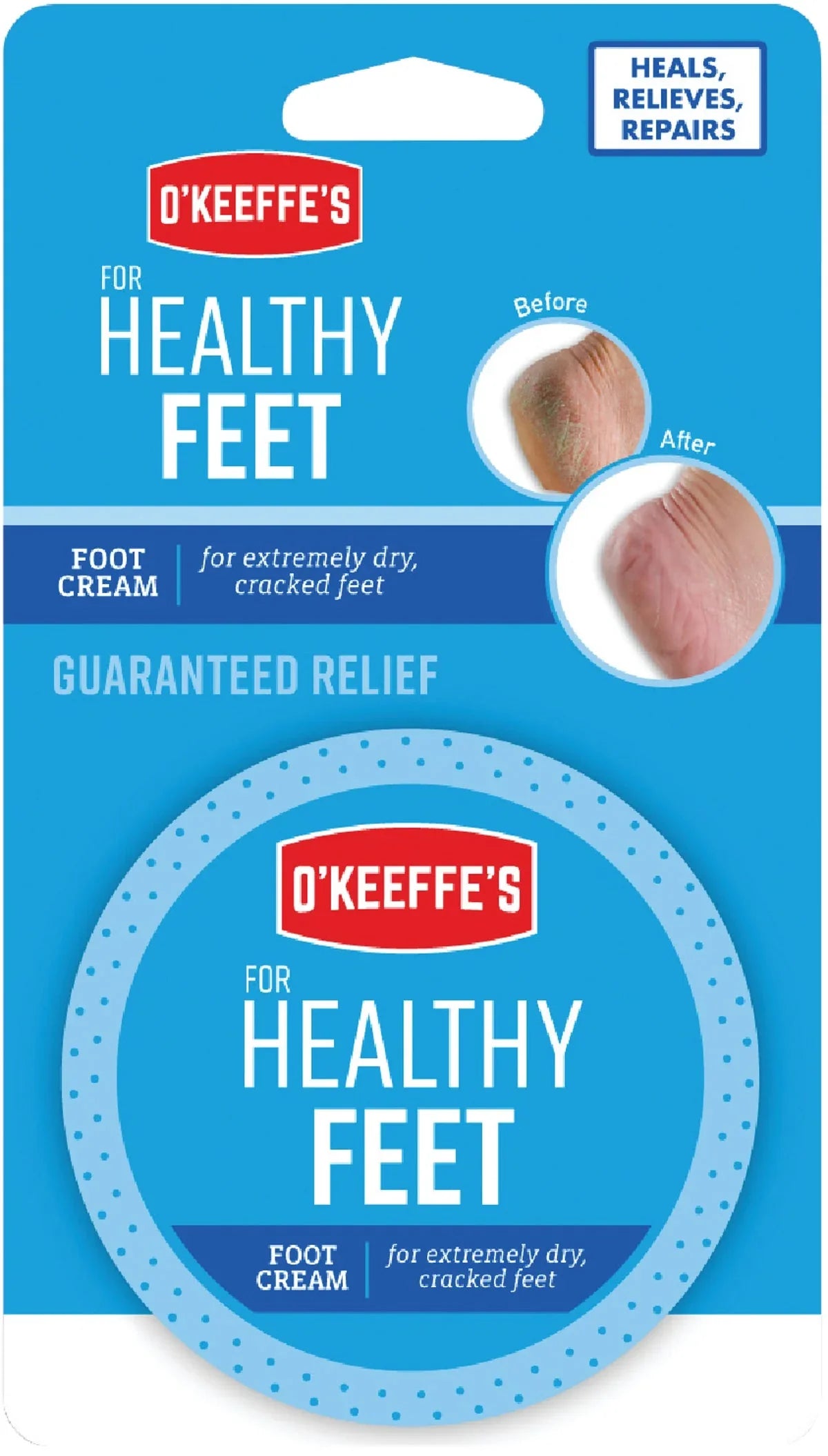 Healthy Feet Oz. 3.2 1PC O'Keeffe's Cream Lotion