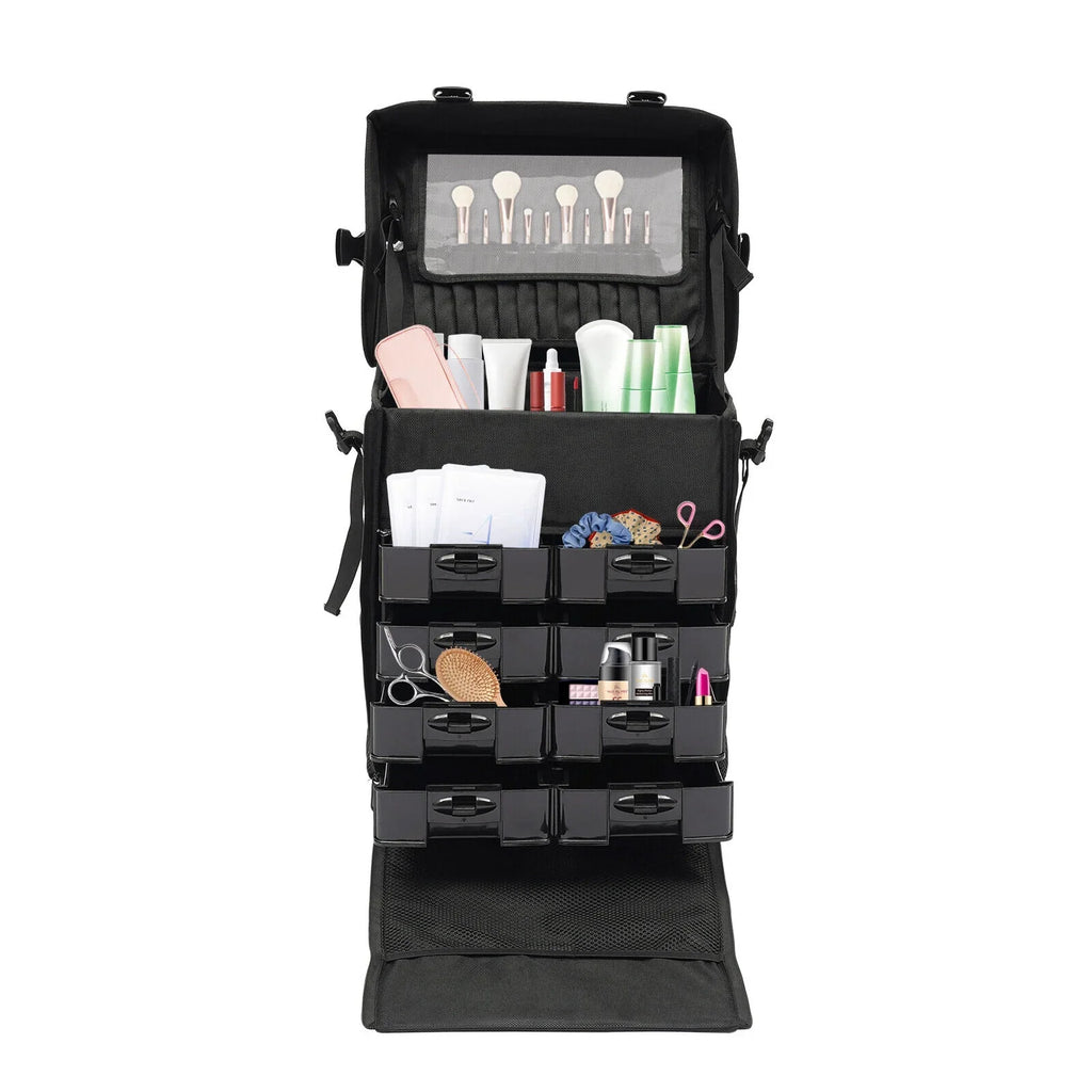 Cosmetic Storage Rolling PRO Train Trolley Case Modern Makeup Makeup