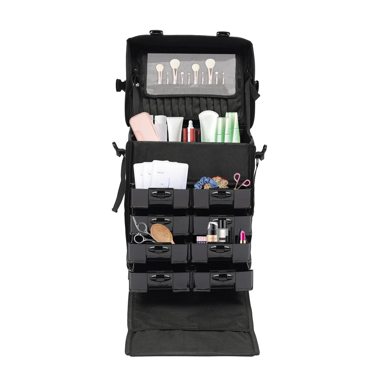 Cosmetic Storage Rolling PRO Train Trolley Case Modern Makeup Makeup