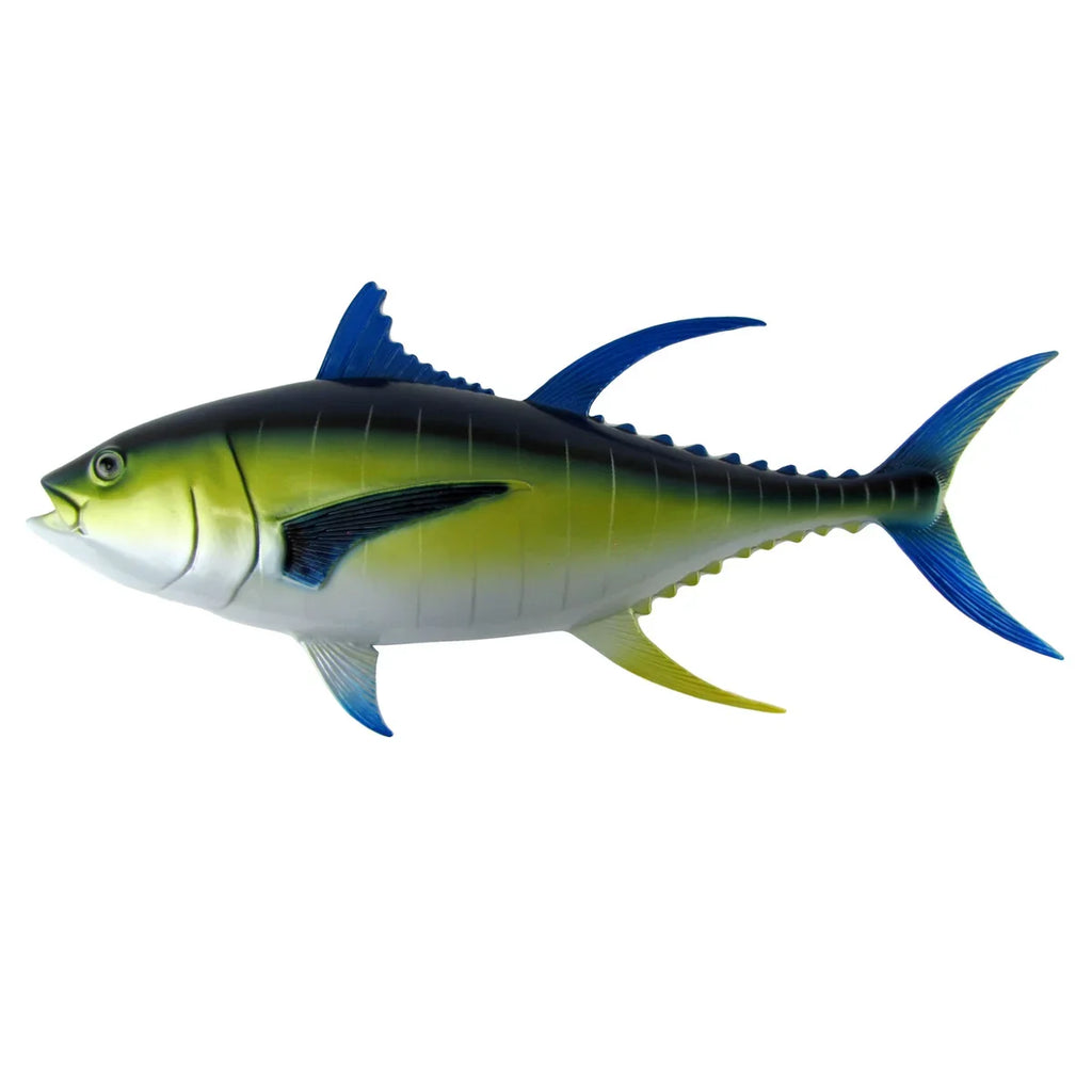 Resin Mount Tuna Fish Taxidermy Bluefin Saltwater Trophy 28" Wall Lifelike Plaque