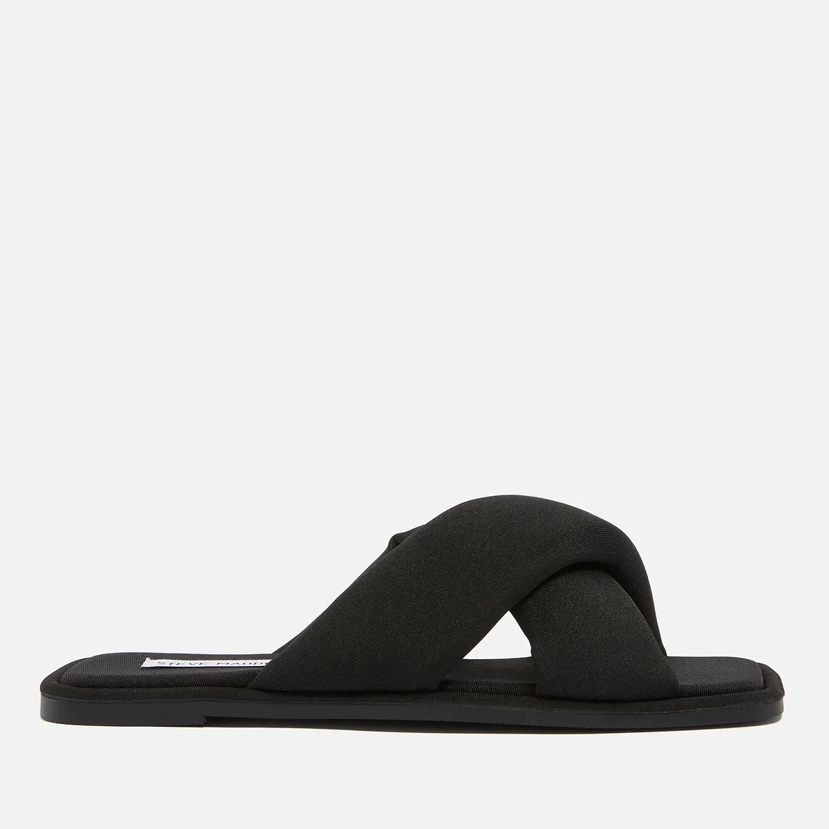 Slide Dixie Cross Jersey Criss Women's Sandals Steve Madden Flat