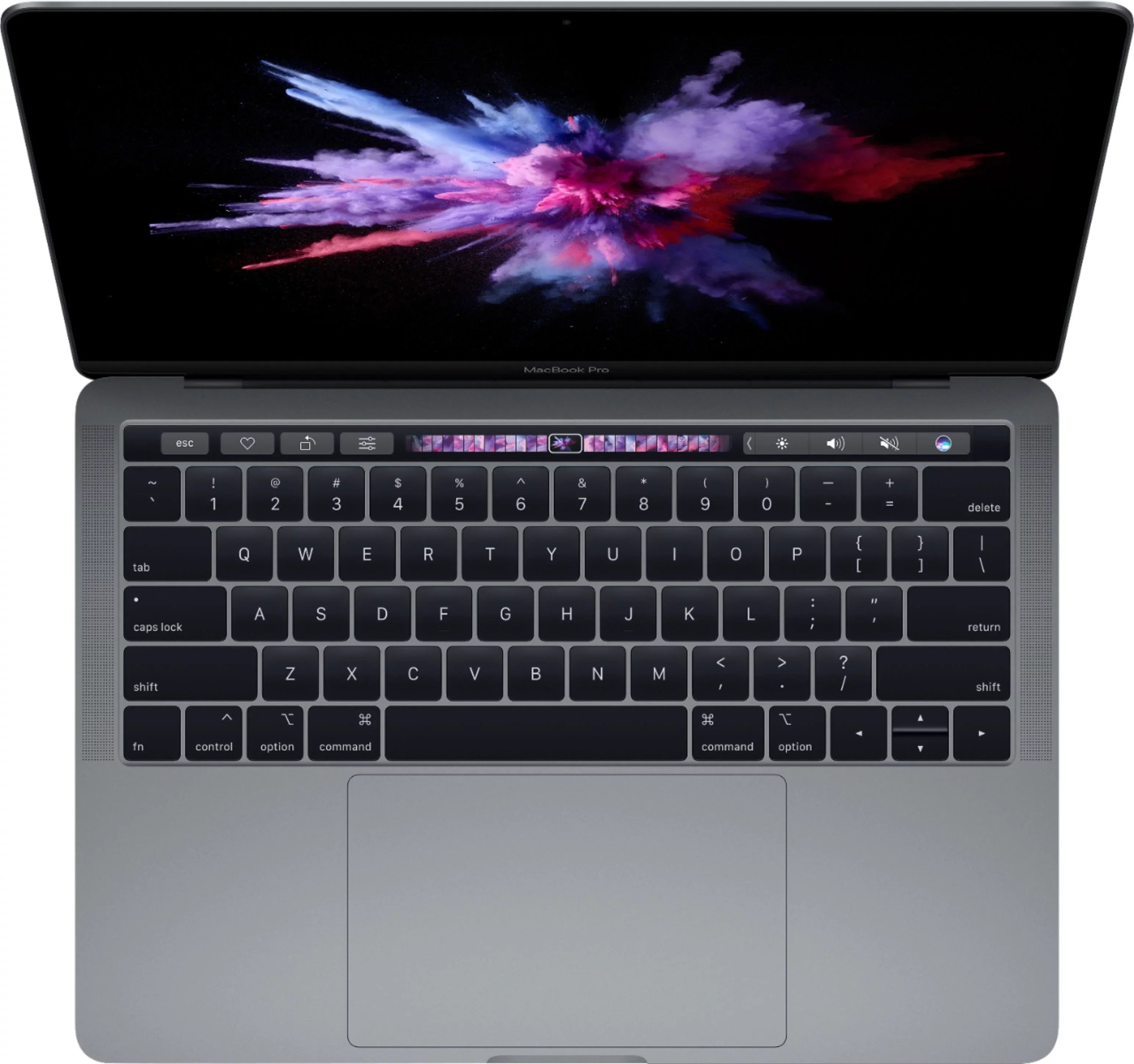 13.3" Core MacBook 128GB Space Gray i5 - Touch (2019) Pro w/ Box SSD Bar MUHN2LL/A Open