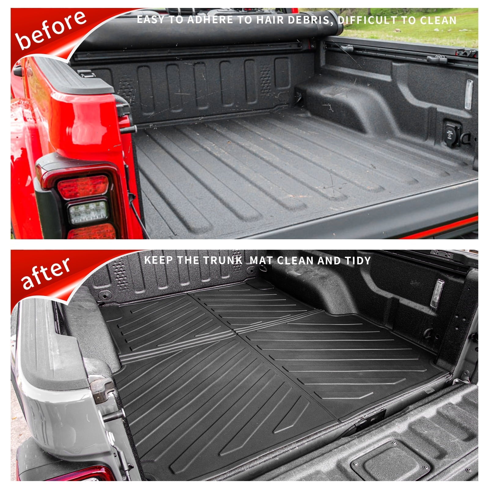 Accessories Gladiator 2022 Mat Truck Bed Gladiator All Bed climate Fit Jeep 2020-2023 Car Jeep Liner TPE
