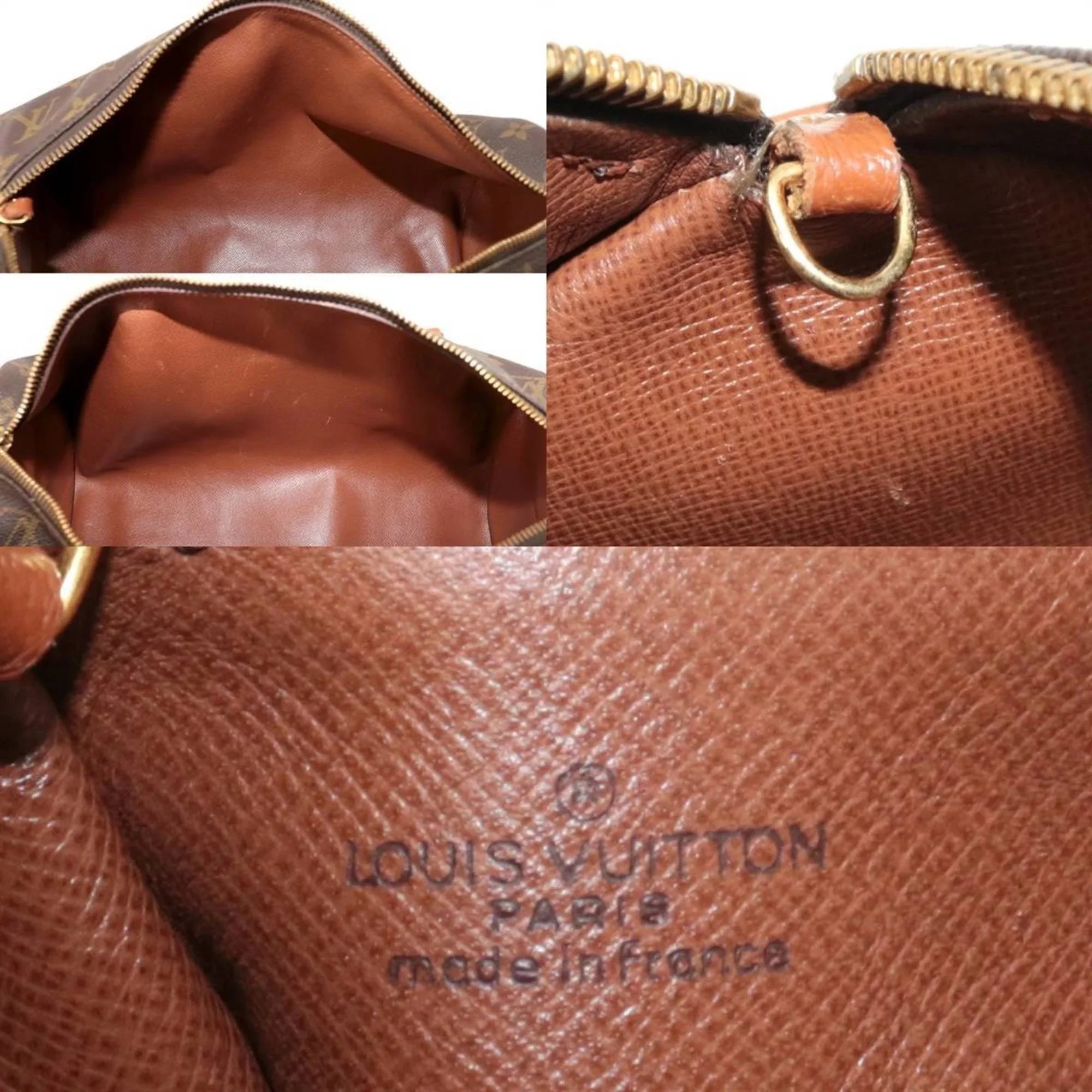 (Good) Papillon Pre-Owned Monogram 30 Boston M51365 Bag