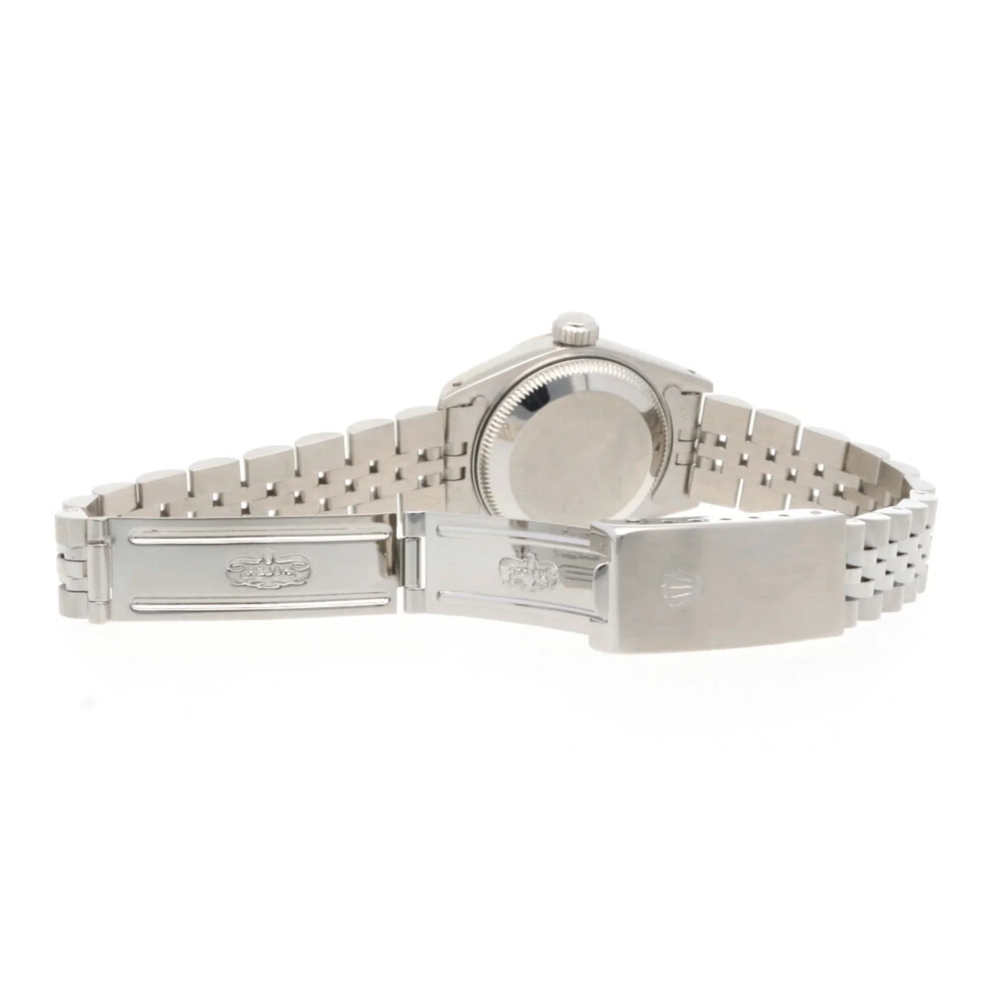 Winding Steel Watch Pre-Owned 69174 Automatic (Good) Oyster Perpetual Stainless Ladies Datejust