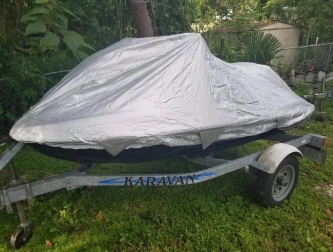 Reflective, Travel, and Ski Storage for Jet SL 1050 Polaris Watercraft 1997 UV Mooring Cover PWC