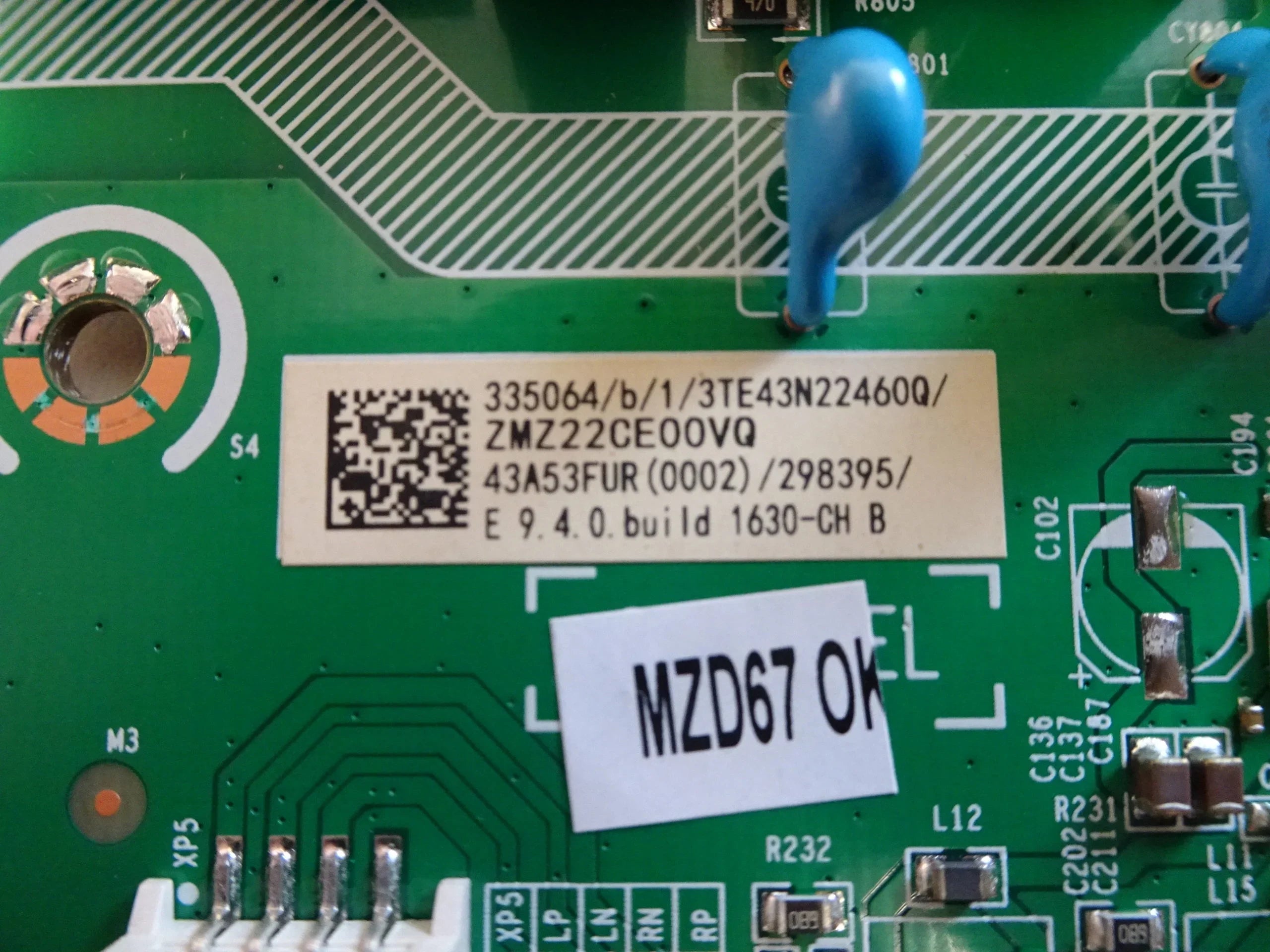 Hisense 335064 43A6G Main Board