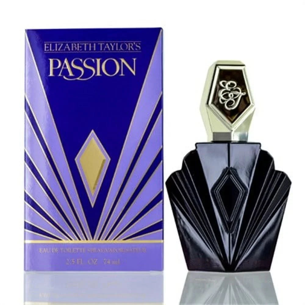 de Women Toilette Taylor Eau for Elizabeth 2.5 Passion oz Spray by