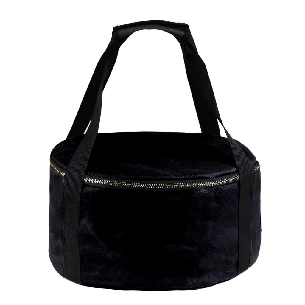 Bag Multipurpose ,exterior 12" for Carry Dutch Accessories Durable Camping Storage Black Bag BBQ Handbag Activities Container - Oven Cookware ,Fishing
