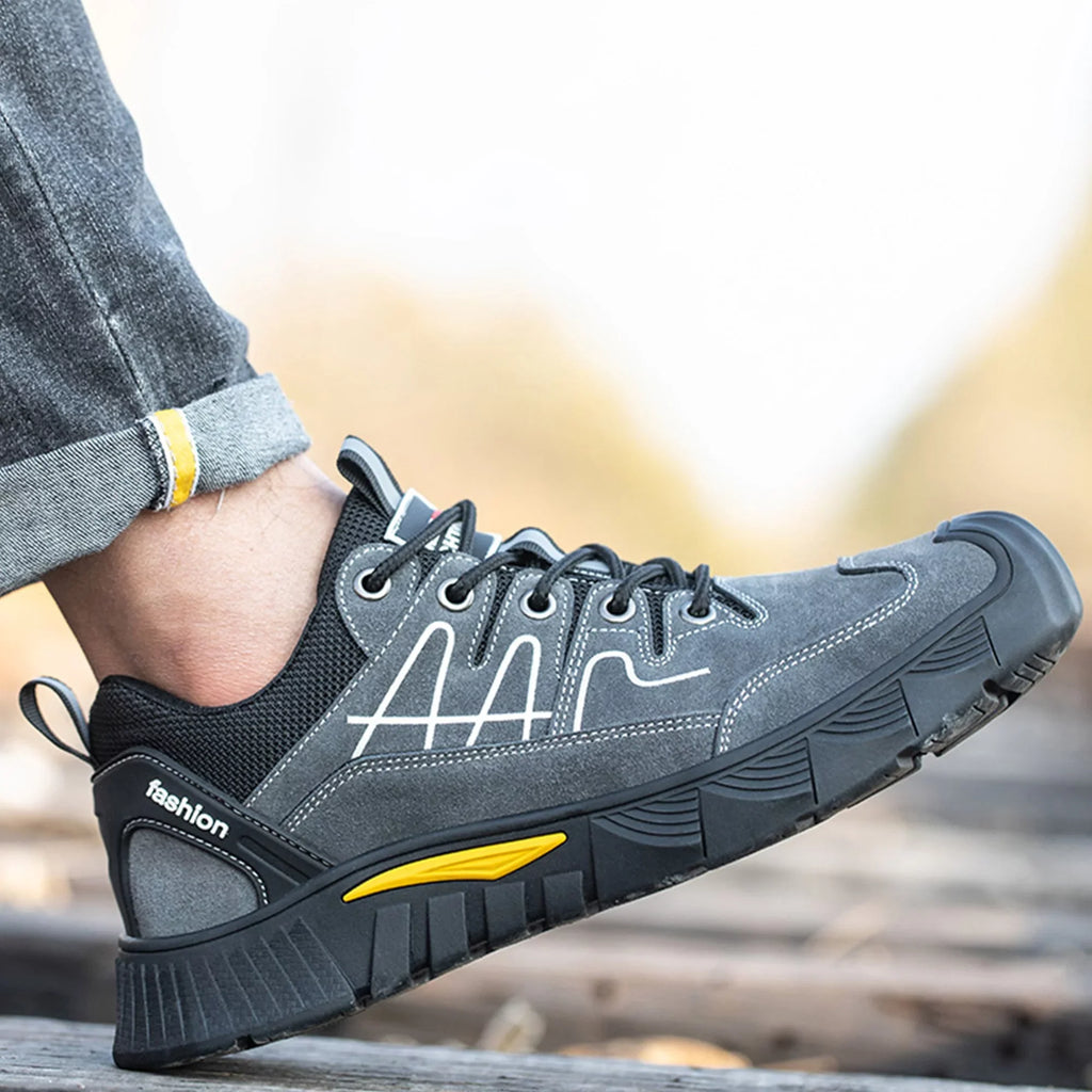 Safety Steel Men9.5/Women10.5 Shoe Tanleewa dimension Toe Sneakers Lightweight Men Shoes Work for
