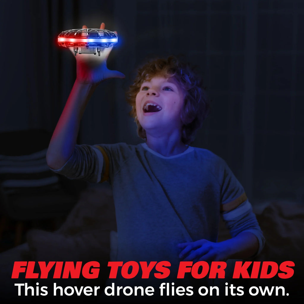Ball Flying for Mini Toy UFO Drone Mini Drone Lights Indoor Hover and Girls Scoot LED Controlled Aerial with Boys Kids | Hand Force1